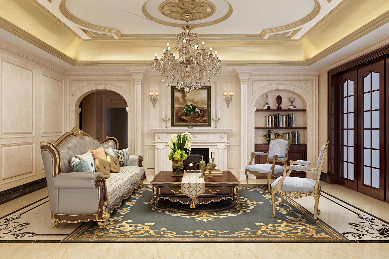 現(xiàn)代家居餐廳墻面裝修色彩